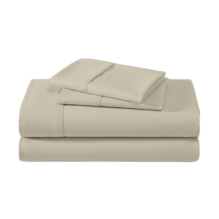 100% Microfiber Sheets – Cream Beige