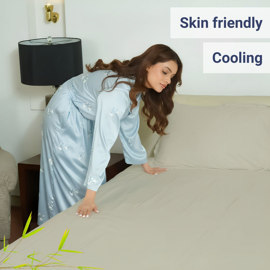 100% Organic Bamboo Sheet Set – Pastel Yellow