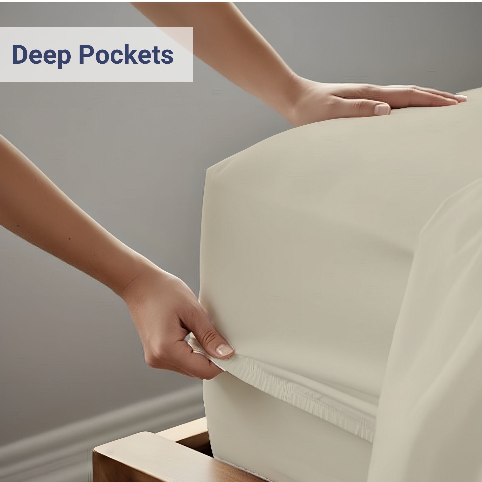 100% Organic Bamboo Sheet Set – Pastel Yellow