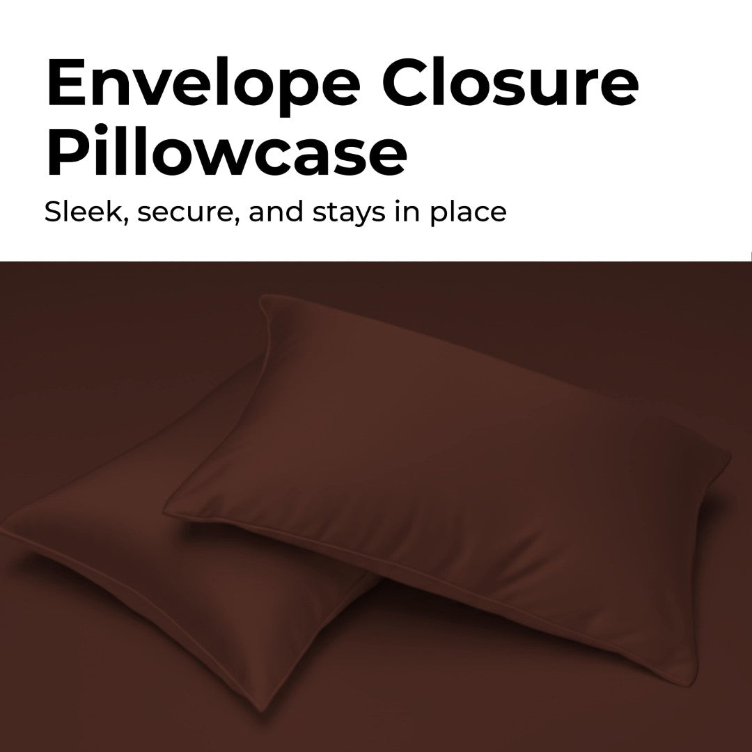 100% Microfiber Sheets – Chocolate Brown