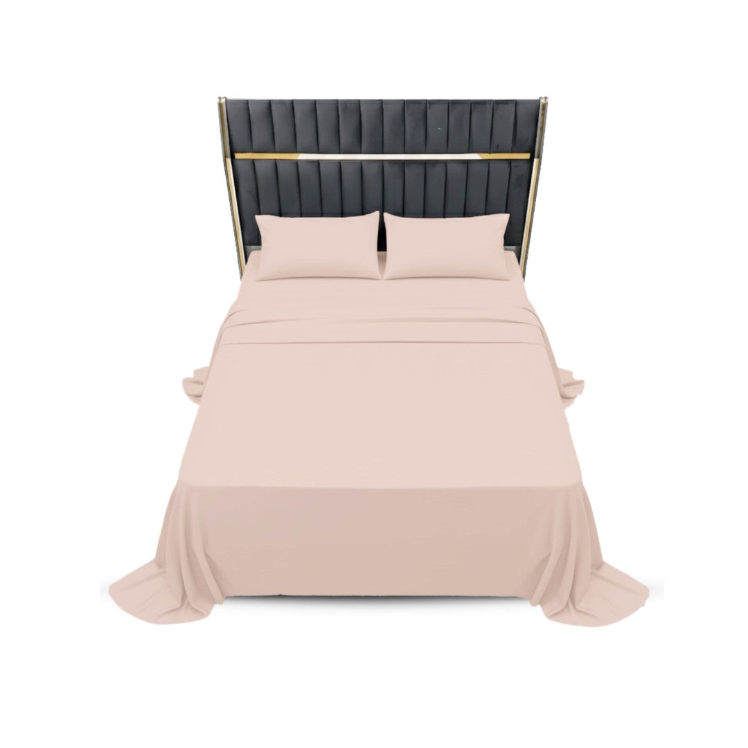 100% Microfiber Sheets – Blush Pink