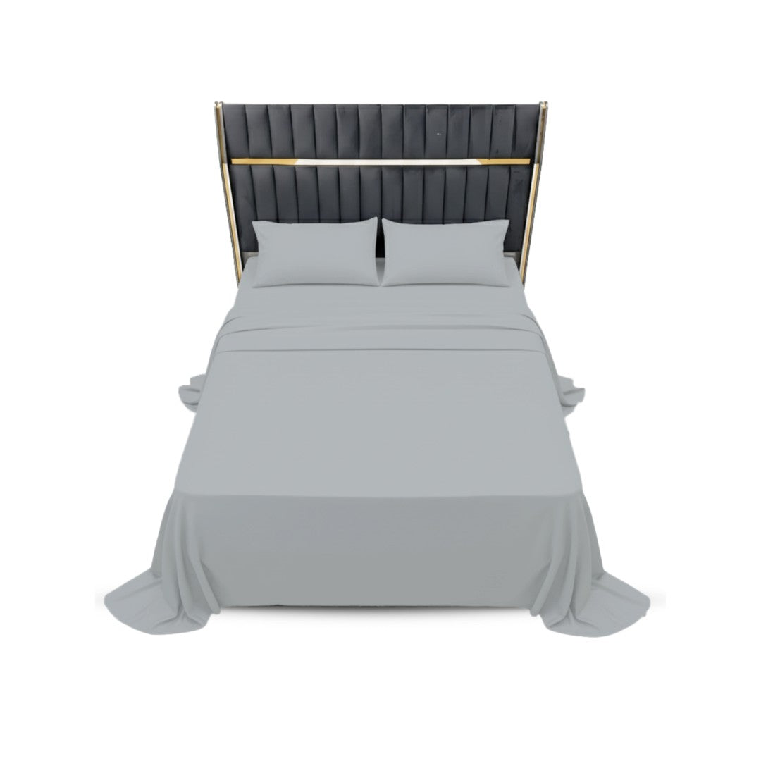 100% Microfiber Sheets – Cool Gray