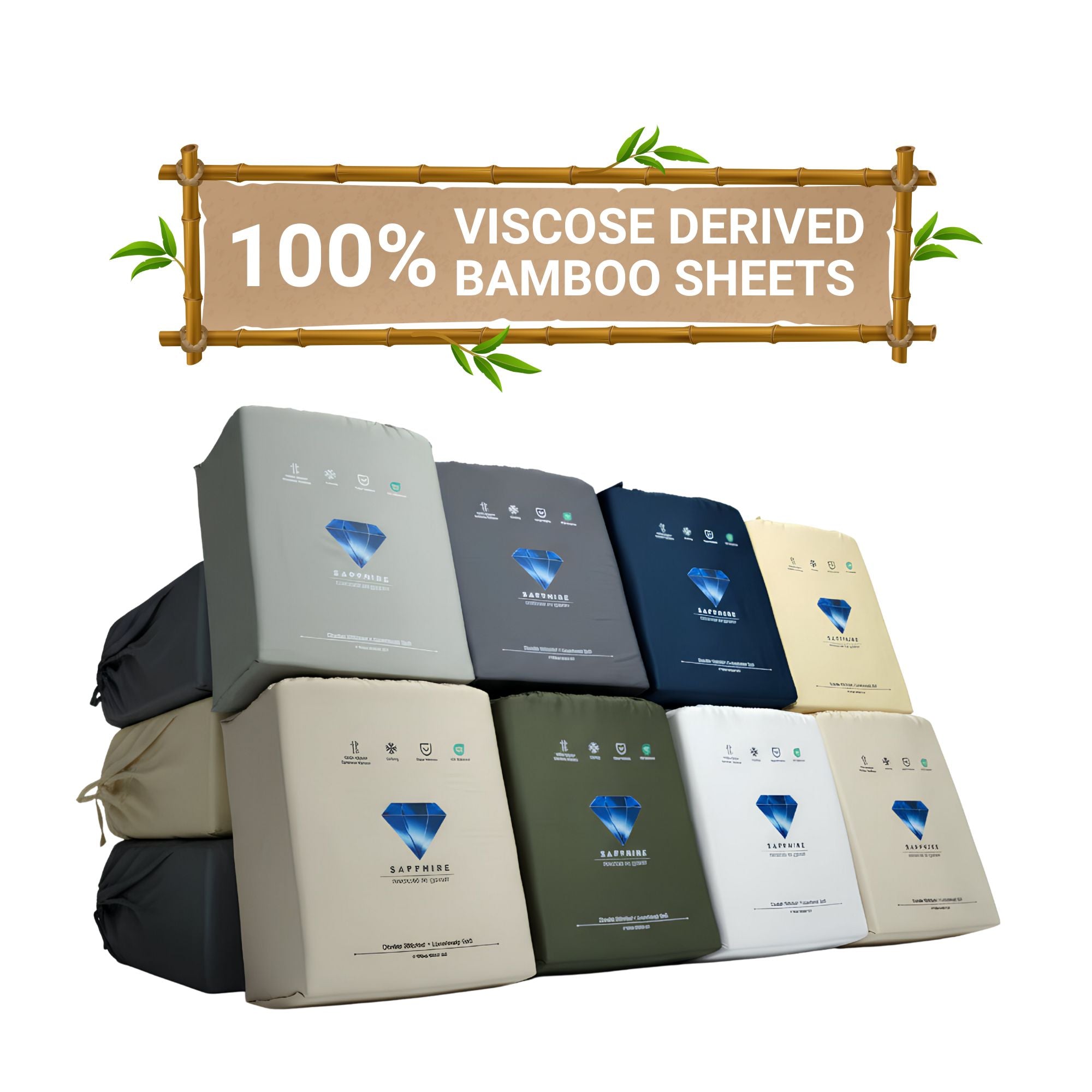 100% Organic Bamboo Sheet Set – Pastel Yellow